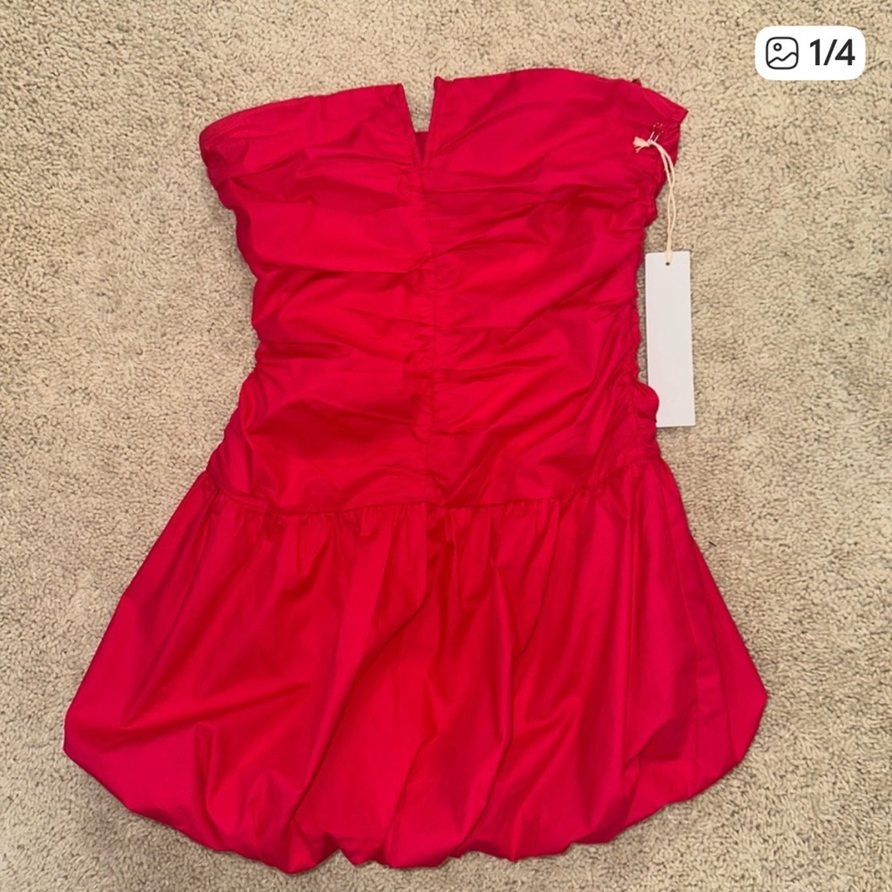 Lumiere | Strapless Mini Bubble Dress